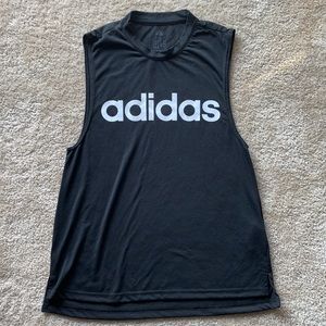 Adidas Sleeveless Workout Top, women’s small